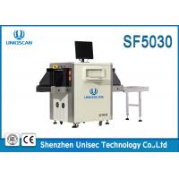 UNIQSCAN Penetration Resolution X Ray Baggage Scanner Machine SF5030C 34WG 80° Angle