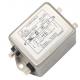 YB-D4 Low Pass EMI EMC Filter 115V 250V Fast On Terminal Single Phase Filter For Office Automation