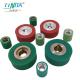 350 Celcius Temperature Resistance Flexible Cylindrical Rubber Press Rollers For Various Applications