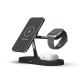 5 In 1 15W Qi Fast Holder Wireless Charging Stand For IPhone Apple Watch