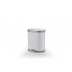 9L 347mm Height Stainless Steel Step Trash Can