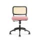 Cane Executive Rattan Office Chairs 0.121CBM  PP Height Adjustment  For Home 360 Deg