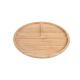 Customized Design Natural Bamboo Serving Tray With Foldable Legs