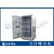 Aluminum Outdoor Battery Cabinet One Front Door For Telecom Station