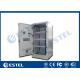 Aluminum Outdoor Battery Cabinet One Front Door For Telecom Station IP55