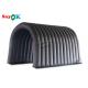 inflatable outdoor tent Portable Sterilization And Disinfection Chamber Channel Black Dome Shape In Public