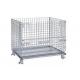 Metal Cage Storage Wire Mesh Container Stackable Wire Baskets For Warehouse