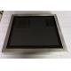 15 Pure Flat Stainless Steel Industrial Touch Screen PC Resistive Capacitive HMI Linux