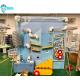Indoor Playground Plastic Tube Pipe Magnetic Building Blocks Toy Interactive Ball Wall Games