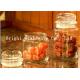 clear glass jar with lid in Storage Bottles & Jars