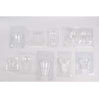 Customized Size Clear Plastic Retail Boxes Glossy / Embossing Printing