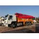 37 Meter 273KW Used Truck Concrete Pump , Sany Concrete Pump 120CBM