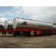 Two Axle Asphalt Transport Tanker High Strength Large Capacity 30000L