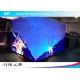 Seamless Splici Indoor LED Video Walls , Large LED Display Panels P3mm 90 Degree Angle