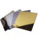 Durable Cold Rolled SS Gold Mirror Sheet , Inoxidable Stainless Steel Color Plate