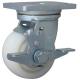 White Edl Heavy 4 750kg Plate Brake Tpa Caster for Application 7824-26 and Durable