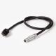 Overmolded Molex Connector 6 Pin Cable ,  M12 Connector Cable Male / Female Type