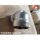 ASTM A182 F53 Duplex Socket Welded Elbow Forged Pipe Fitting PT