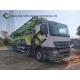 Zoomlion ZLJ5440THBBF 56X-6 RZ Mercedes Benz Used Concrete Pump Truck Four Axle 56M