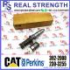 common rail injector 246-1854 392-2000 379-0509 10R-3255 386-1758 392-0208 10R-1278 386-1771 for Excavator 3512B