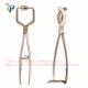 Horse Bloodless Castrating Forceps, Stainless Steel Emasculator for Deer and Mule, Veterinary Castration Surgical Instru