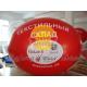 Big Red Inflatable Advertising Oval Balloon with Full digital printing for Sporting events