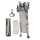 62KG 304 Stainless Steel Bag Filter Housing for Solid-Liquid Separation Tool 120PSI