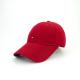 Good Quality 2015 RED Cotton Twill 6 Panels Cheap Custom Baseball Cap