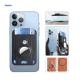 Rubber Band Magnetic Card Holder Stand Customized for Phone