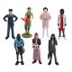 7 PCS People at Work Model Toy Pretend Professionals Figurines Toys for Boys Girls Kids