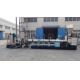 Single Screw Recycled Plastic Granulator Machine , Granulating Equipment With Double Stage