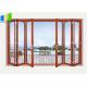 Exterior Bifold Style Balcony Sliding Folding Glass Partition Doors