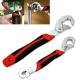 New 2PC Snap'N Grip 9-32mm Adjustable Wrench Spanner Universal Quick Multi-function
