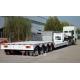 TITAN 3 axle 60 tons detachable gooseneck lowboy trailer price