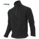 100% Polyester Tactical Military Garments Soft Shell Black Military Fleece Jacket For Men