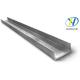 Hot Dipped Galvanised C Channel Steel ASTM A36 For Building Construction