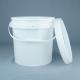 Smooth Surface Round Plastic Pail With Seal Lid Color As Required