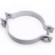 Smooth Surface Fiber Optic Components HDG Steel ADSS Cable Fastern Pole Clamp