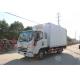 3 Tons Refrigerated Box Truck , Ice Cream Milk Transport Cooling Roomfridge Freezer Truck