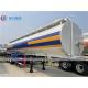 3 Axle 40CBM Q235 Carbon Steel Diesel Transport Truck Semi Trailer