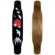 46 Inch Longboard Skateboard Cruiser 8 Layer Natural Maple For Adults