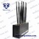 90W Cell Phone Jammer 3G DCS PHS 4G 5G Jammer CDMA GSM With AC Adapter