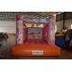 Cute Rabbit Inflatable Jump House 3x4m / Kids Small Bouncy Castle