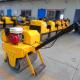 3 Ton Vibratory Road Roller for Compaction 60L Water Tank Capacity 0-4km/h Travel Speed