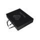 Folding Gift Packaging Box Black Carboard Foldable Gift Box With Magnetic Lid