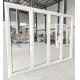 Swing PVC Decorative Door Soft Plastic High Speed Stack Upvc Folding Door
