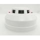 2 wired conventional smoke detector with white color used for hotel building villa