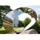 Garden Decor Stainless Steel Sculpture Eye Stainless Steel Mirror Sculpture