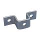Nonstandard Hole Punched Metal U Shaped Bracket for Wood Wall Installation