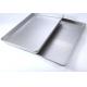 Silver Lightweight Aluminium Tray Heat Resistant with FDA Approval